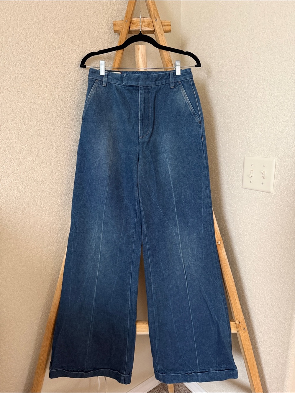 Gucci Wide Leg Jeans designed during Alessandro Michele's tenure